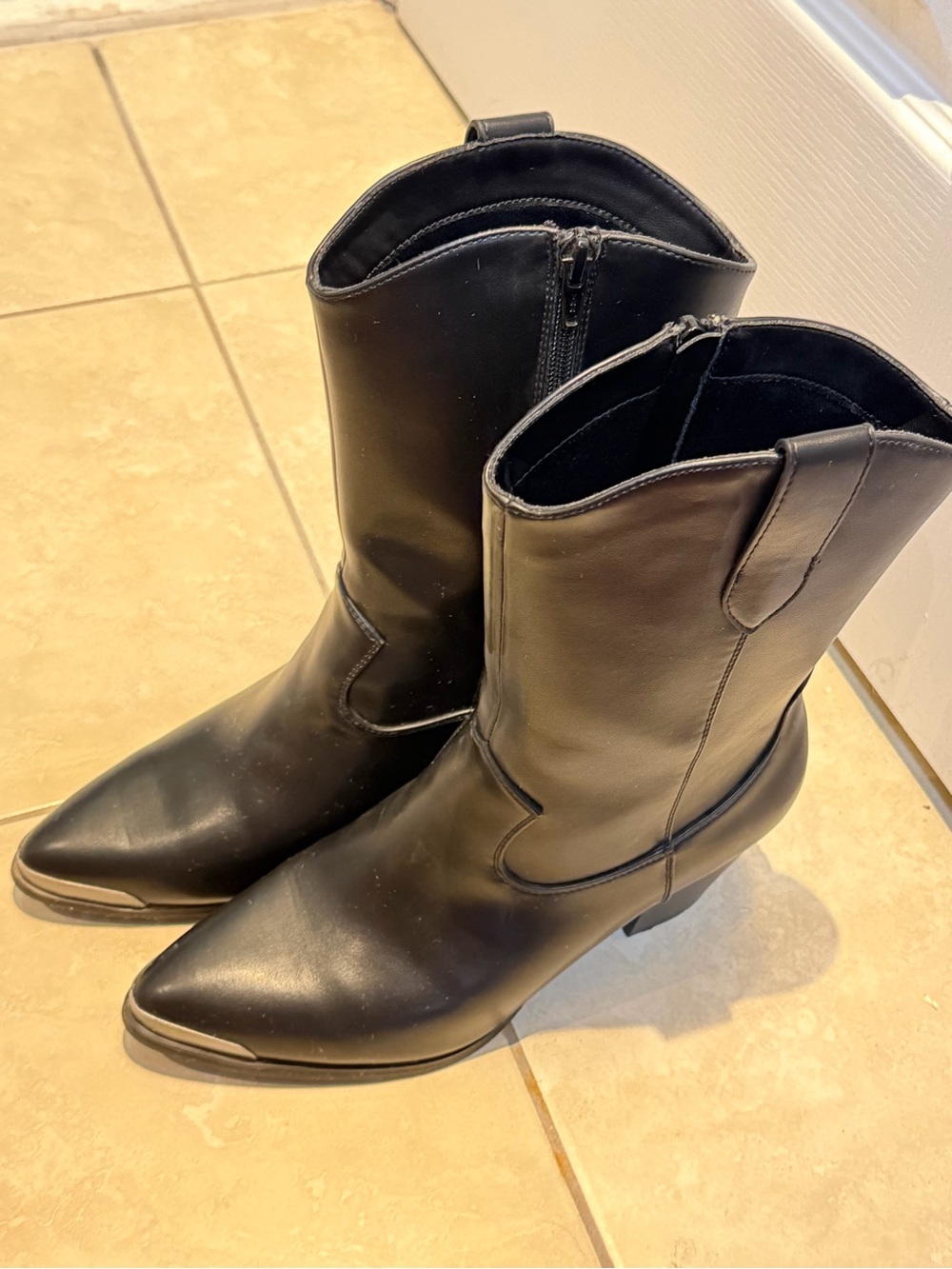 GAP Vegan Leather Western Boots